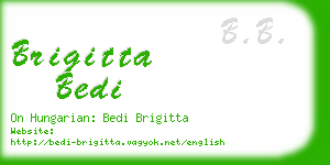 brigitta bedi business card